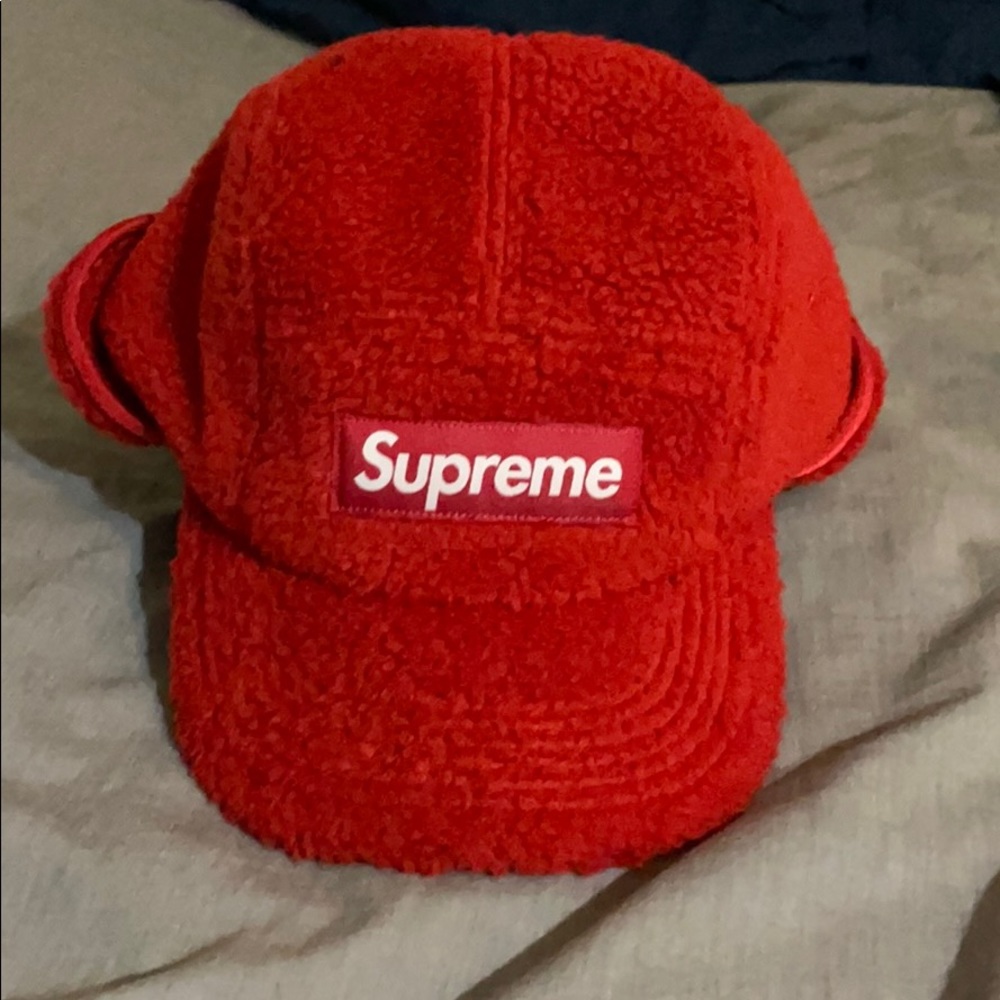 Supreme Deep Pile Ear Flap cap
